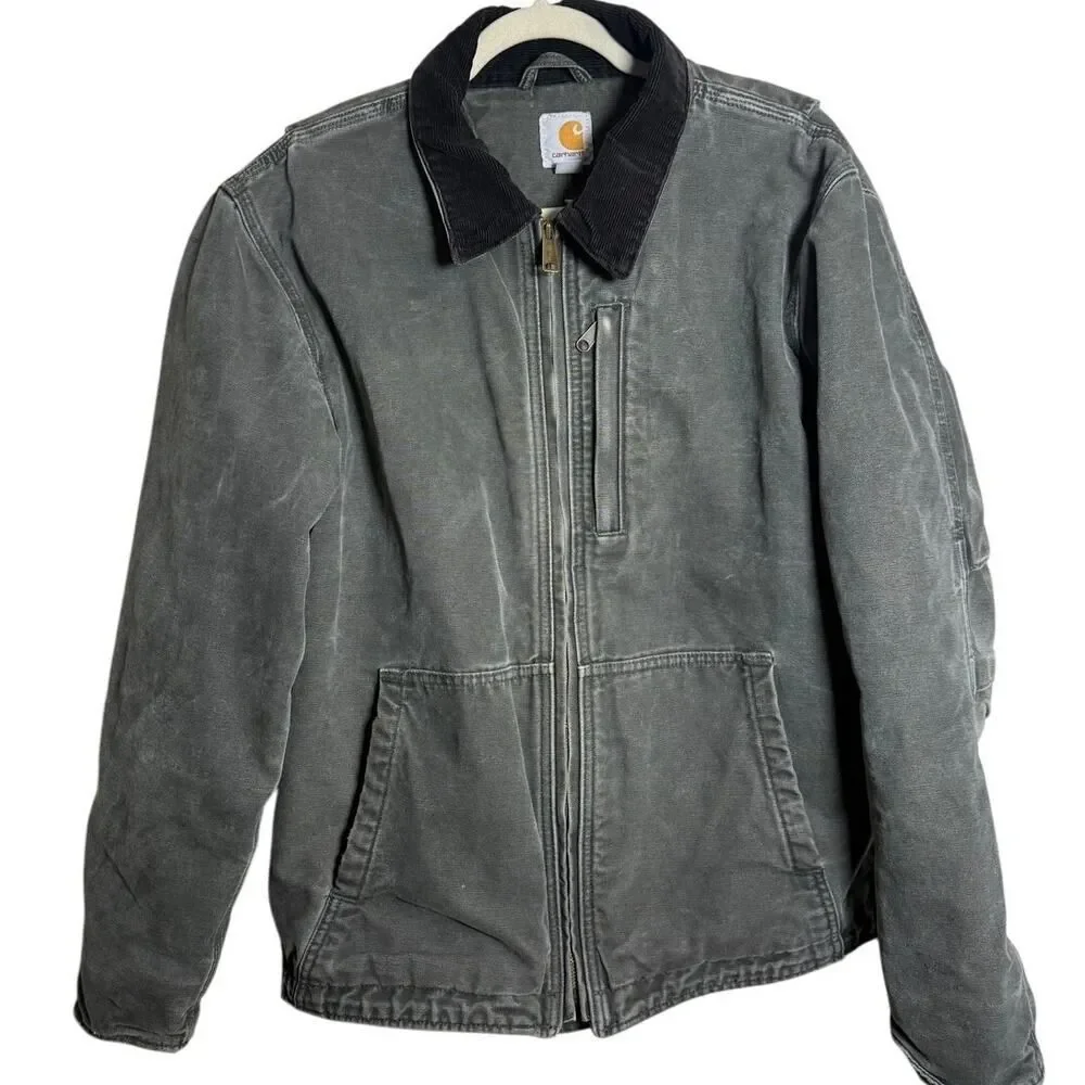 VTG Carhartt Full Swing Sherpa Lined Jacket No Logo Men's Size M